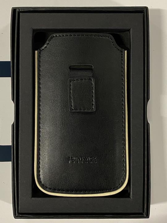 Image du produit Proporta Brunswickm Étui pour iPhone 5/5S/SE Noir (Apple iPhone 5, Apple iPhone 5s)