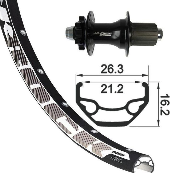Produktbild XLC 32L (Hinterrad, 26")