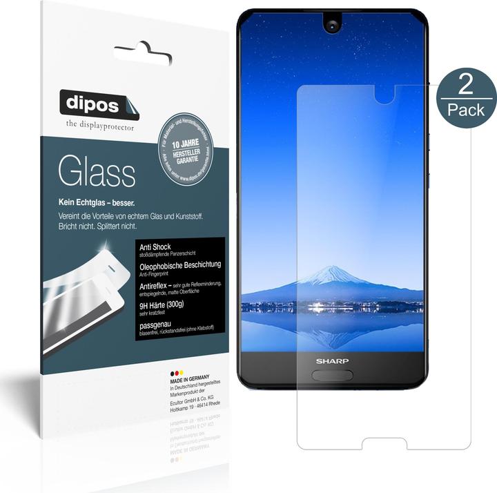 Image du produit Dipos Film de Protection d’écran Anti-Shock (1 pièce(s), Sharp Aquos S2)