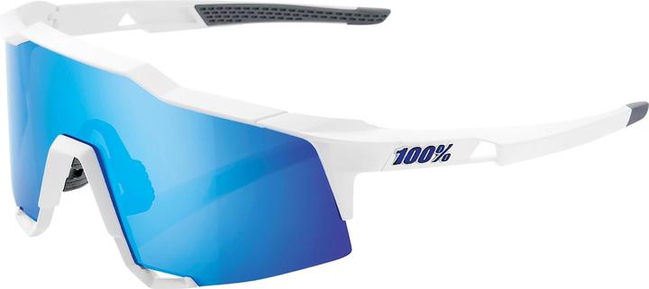 100% Speedcraft (Blanc mat, Bleu)