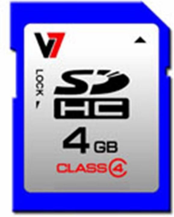 Immagine prodotto V7 Sdhc Cl4 (4 GB, SDHC)