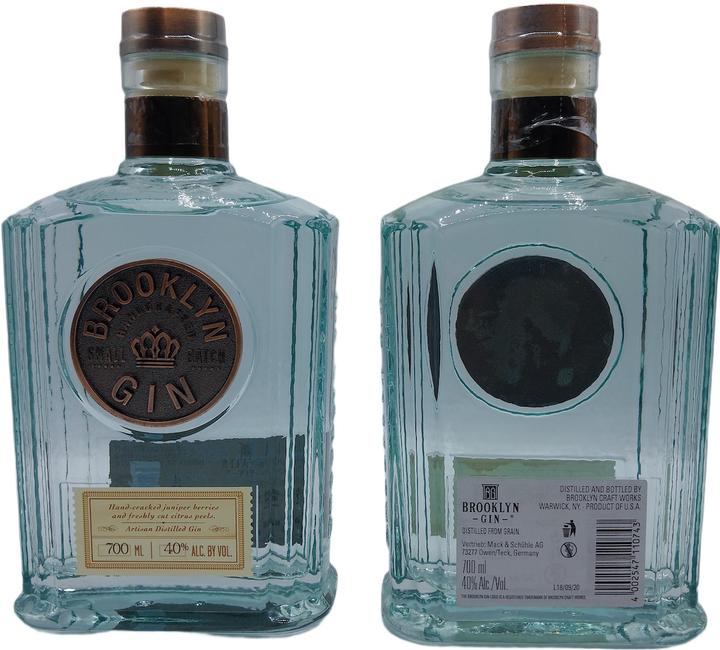 Produktbild Brooklyn Gin Small Batch (1 x 70 cl)