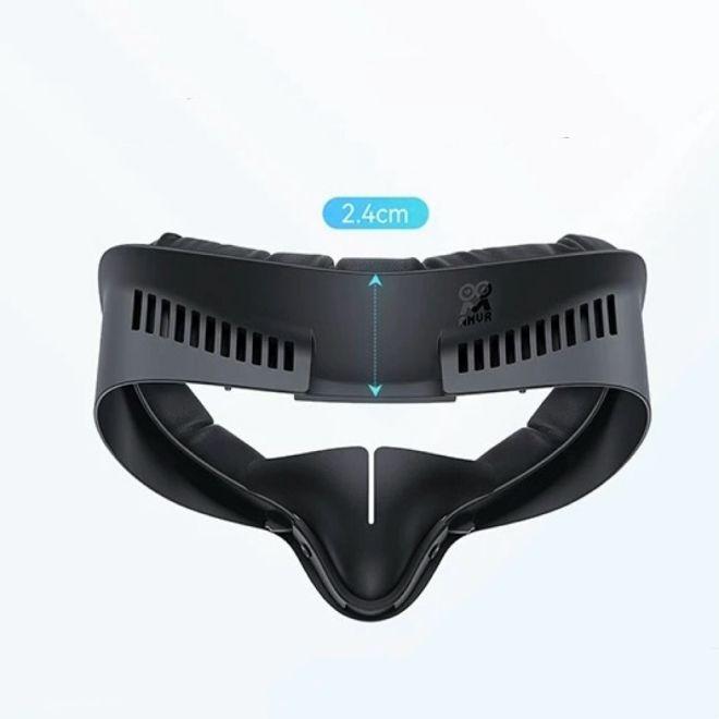 Produktbild AMVR Meta Quest 3S Silikon Gesichts Polster – Elite-Maske breit