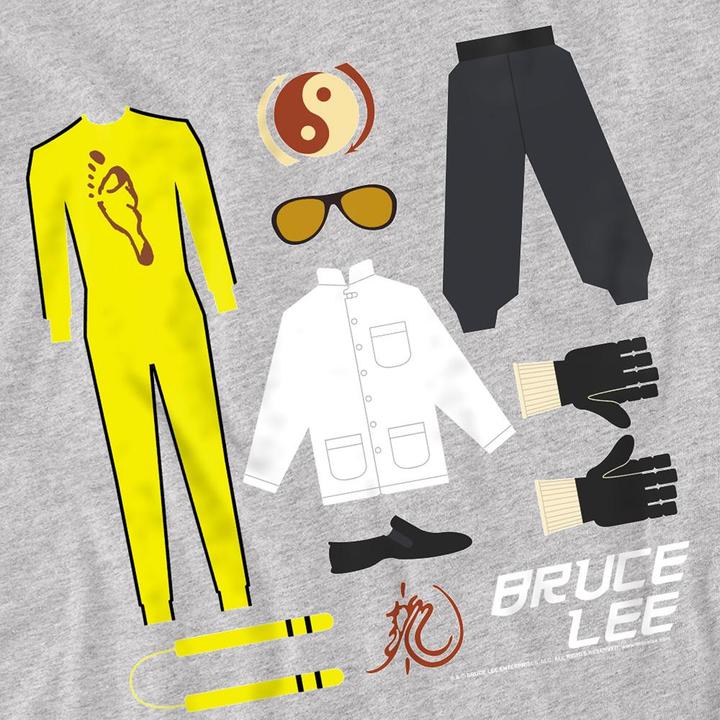 Produktbild Bruce Lee Lee Gift Set TShirt meliert (L)
