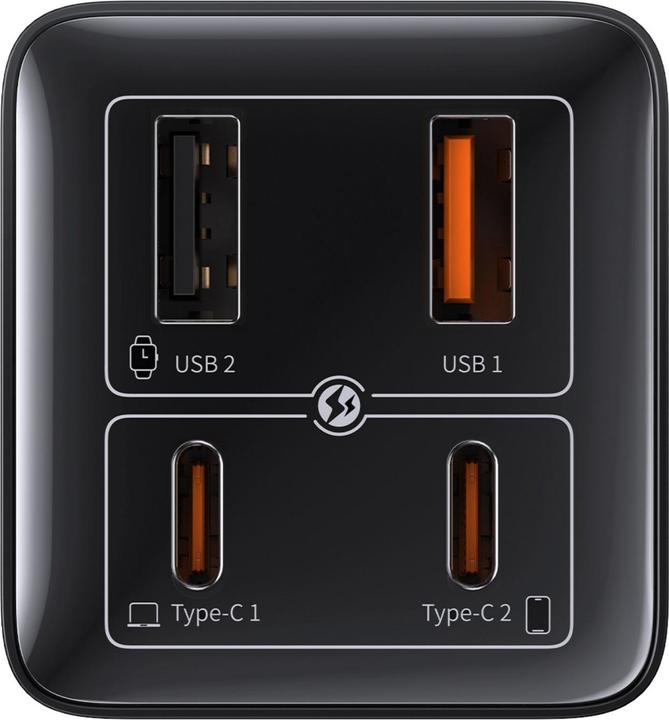 Produktbild Baseus GaN6 Pro Fast Wall Charger (100 W, 4 Ports)