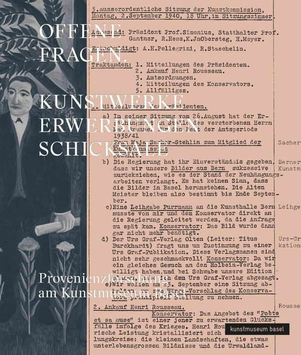 OFFENE FRAGEN. Kunstwerke – Erwerbungen – Schicksale (German, Tessa Friederik Rosebrock, 2025)