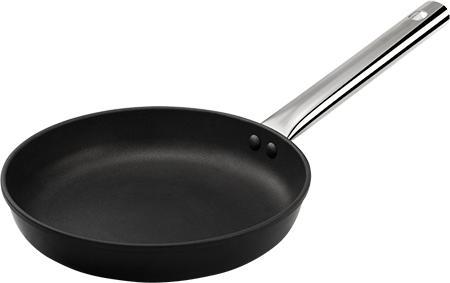 Pujadas Frying pan Black PIANO not lighted with metal handle (20 x 5 cm) (Frying pan, Aluminium)