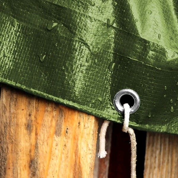 Actual product image Floordirekt Tarpaulin140 gm, 10 x 12 m, GreenBlue (10 x 12 m)