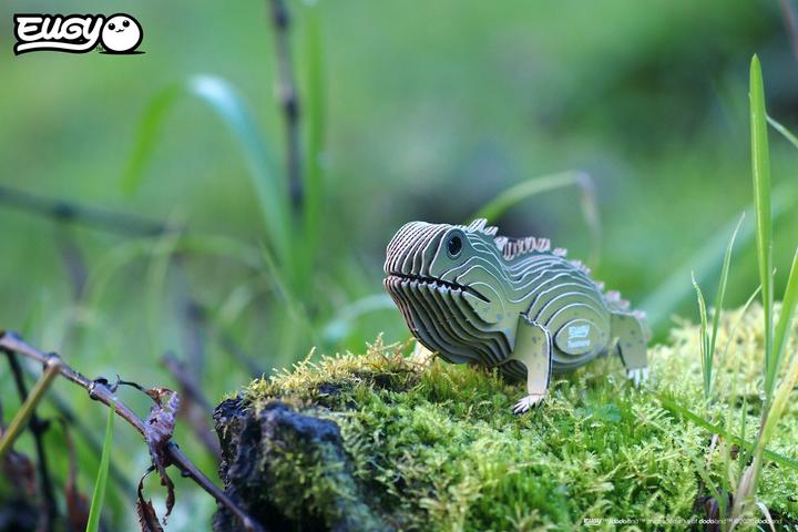 Immagine prodotto Teka Hatteria Reptile Eugy Eco 3D-Puzzle (368 pezzi)