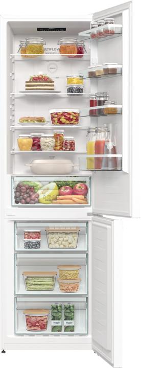 Produktbild Gorenje NRK 6202EW4 NoFrost, Griffmulde, Display hinter der Tür, weiss (331 l)