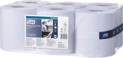 Produktbild Tork Wiping Paper Centre Roll Blue 6x157 (6 x)