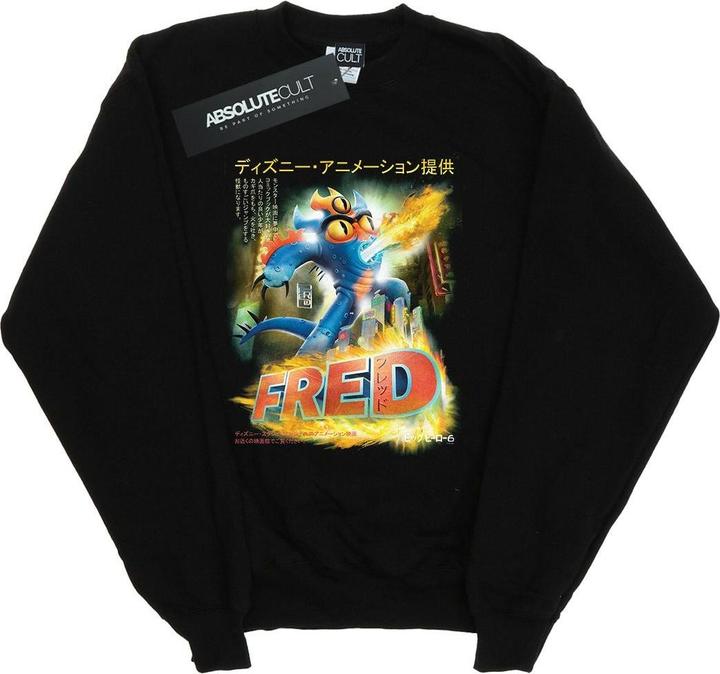 Produktbild Disney Big Hero 6 Fred Anime Poster Sweatshirt Mädchen (128)