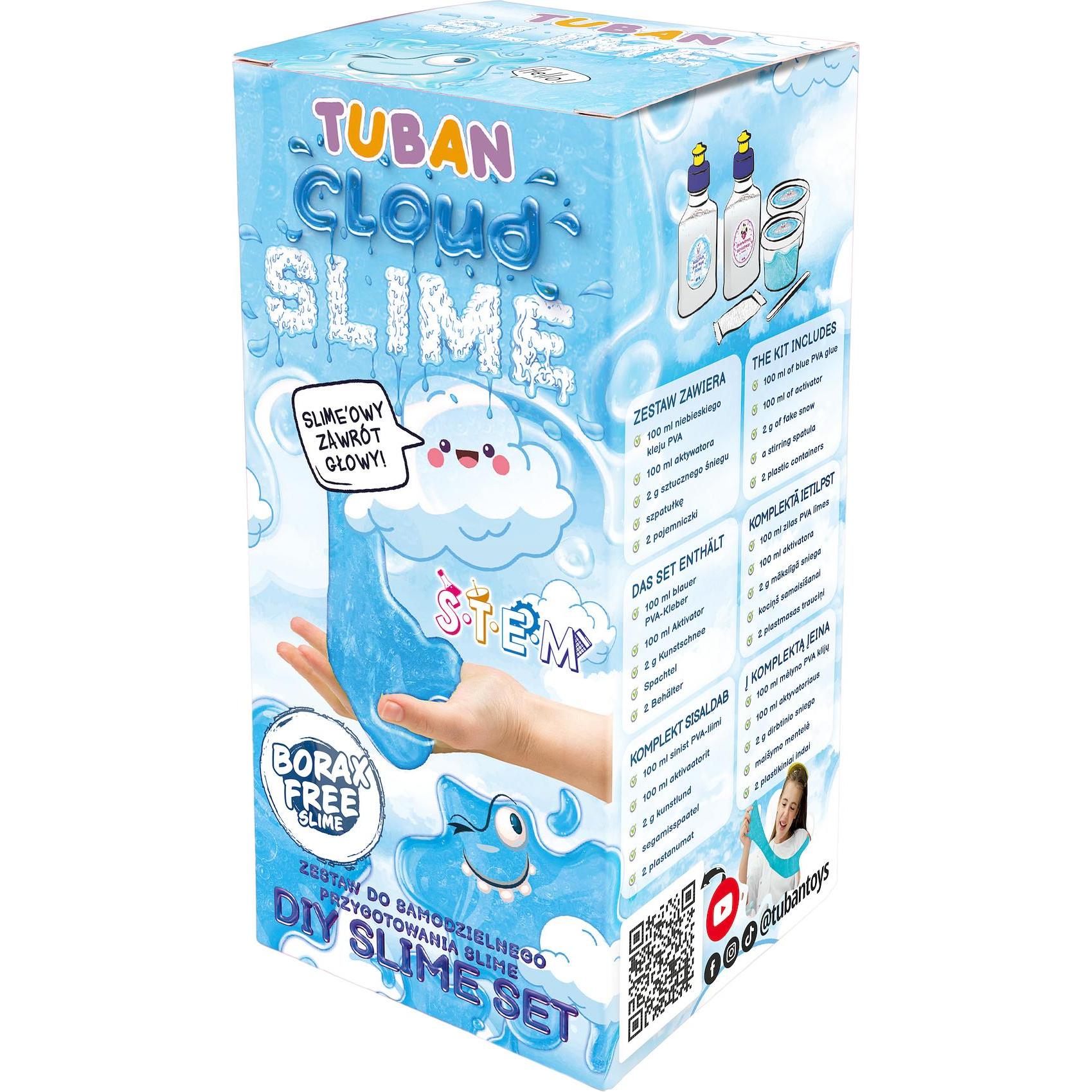 Tuban Zestaw super slime - Cloud Slime