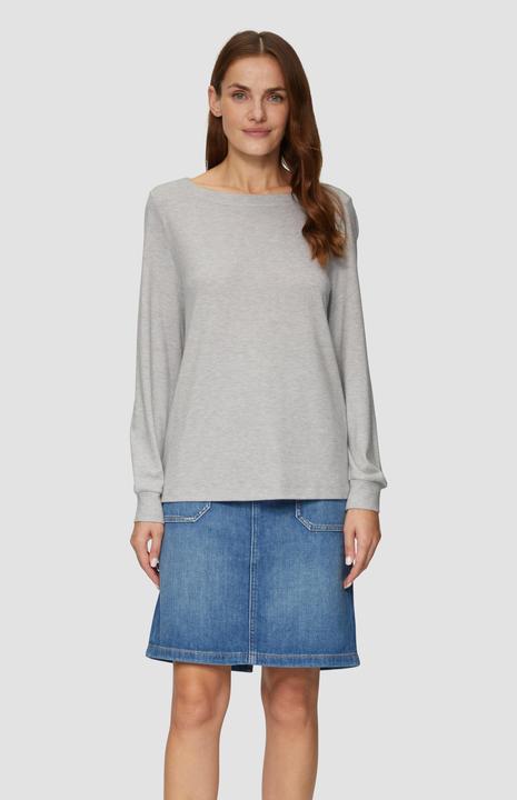 Produktbild S.Oliver T-Shirt Weiches Longsleeve aus Jerseystrick (44)