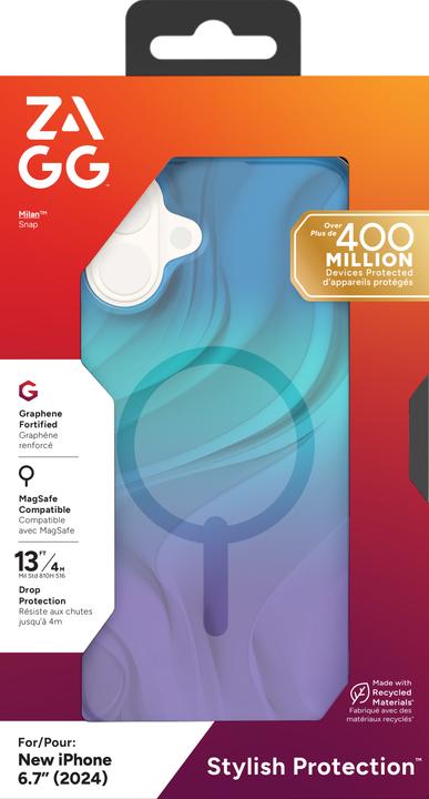Actual product image Zagg MILAN - Cases Snap Apple (Apple iPhone 16 Plus)