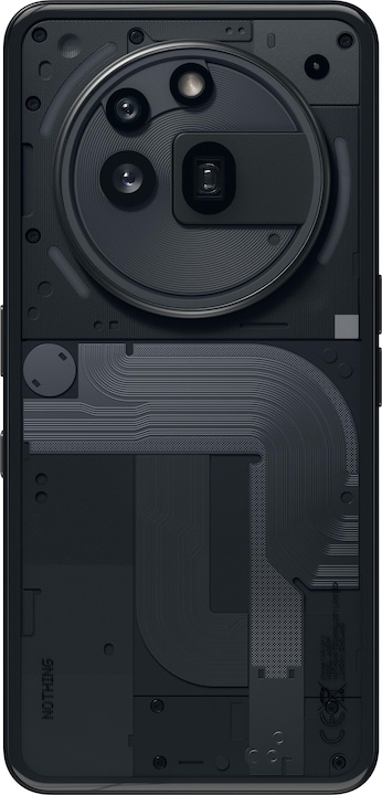 Actual product image Nothing Phone (3a) Pro (256 GB, Black, 6.77", SIM + eSIM, 50 Mpx, 5G)