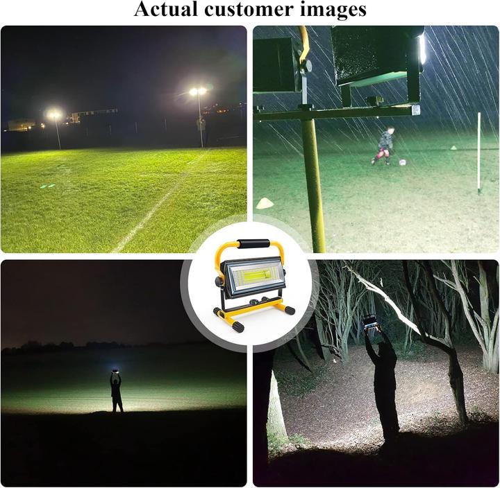Actual product image LS LED Strahler Akku 80W (7000 lm)