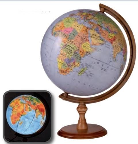 Actual product image Zachem Illuminated Globe 32cm (32 cm)