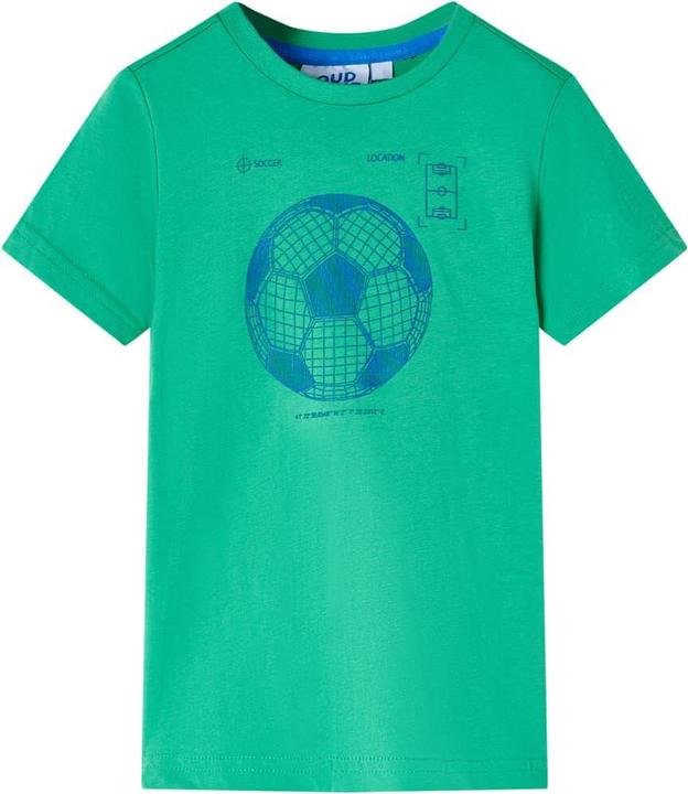 Immagine prodotto vidaXL Maglietta da bambino verde 140,Materiale: 100 % cotone,Colore (140)