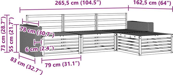 Immagine prodotto vidaXL Outdoor-Sofa