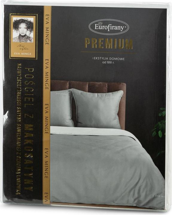 Produktbild Eurofirany EVA MINGE EVA 08 Bettwäscheset aus hochwertigstem Baumwollmacosatin mit EVA MINGE-Logodruck und eleg (Bettwäsche Set, 160 x 200 cm)