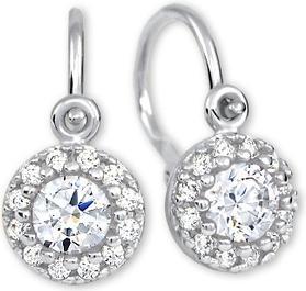 Produktbild Brilio ChildrenÂ's white gold earrings with crystals 239 001 00711 07