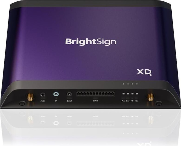 Immagine prodotto BrightSign XD1035 Lettore multimediale Digital Signage (4K, uscita HDMI, Ethernet, MicroSD, WiFi, Enterprise+