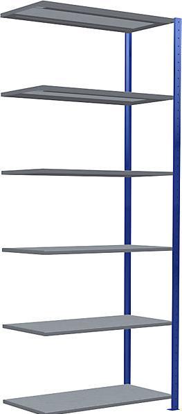 Actual product image eurokraft pro boltless shelving, single row