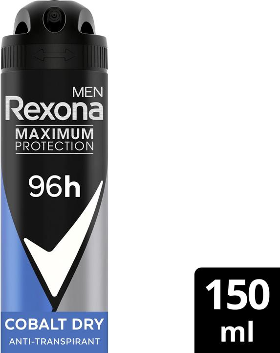 Produktbild Rexona Deo Spray Maximum Protection Cobalt Dry 150 ml (Spray, 150 ml)