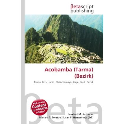 Acobamba (Tarma) (Bezirk), Ratgeber