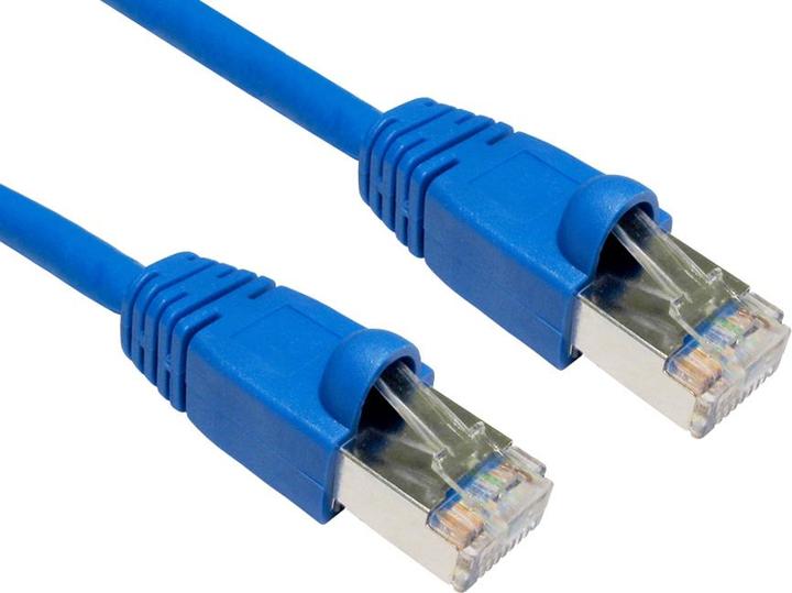 Produktbild Cables Direct CDL 2MTR CAT 6 FTP-LSOH - BLUE (U/UTP, 2 m)