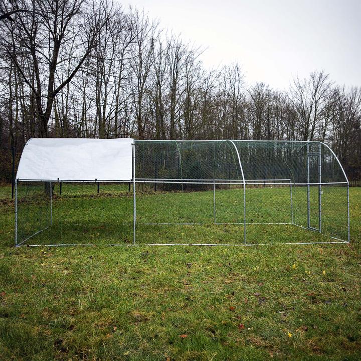 Actual product image Wiltec Fudajo XXL free-range enclosure 6x2.95x2m outdoor enclosure aviary chicken coop animal enclosure