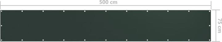 Produktbild vidaXL Sichtschutz Balkon (75 cm)
