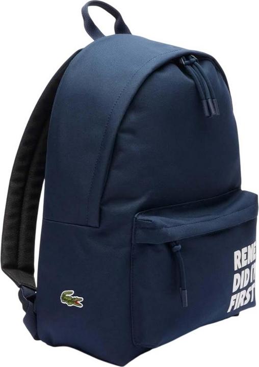 Actual product image Lacoste Rene Did It First Crocodile Backpack
