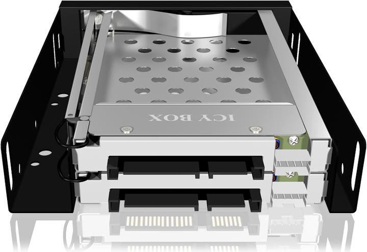 Produktbild Icy Box Wir-Ra. 2x2,5" SATAI-III in 3,5" IB-2227StS (b)