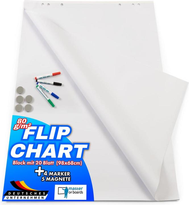 Produktbild Master of Boards Flipchart-Set