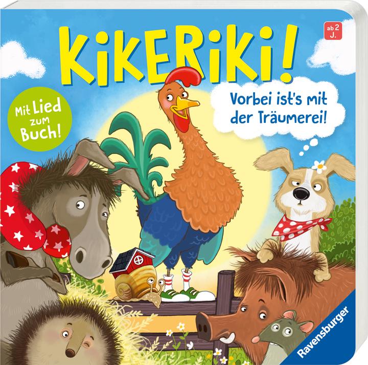 Ravensburger Kikeriki! Vorbei ist's mit der Träumerei! (Allemand)
