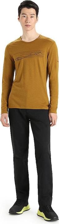 Produktbild Icebreaker Men Oasis LS Crewe Ski Stripes (XL)