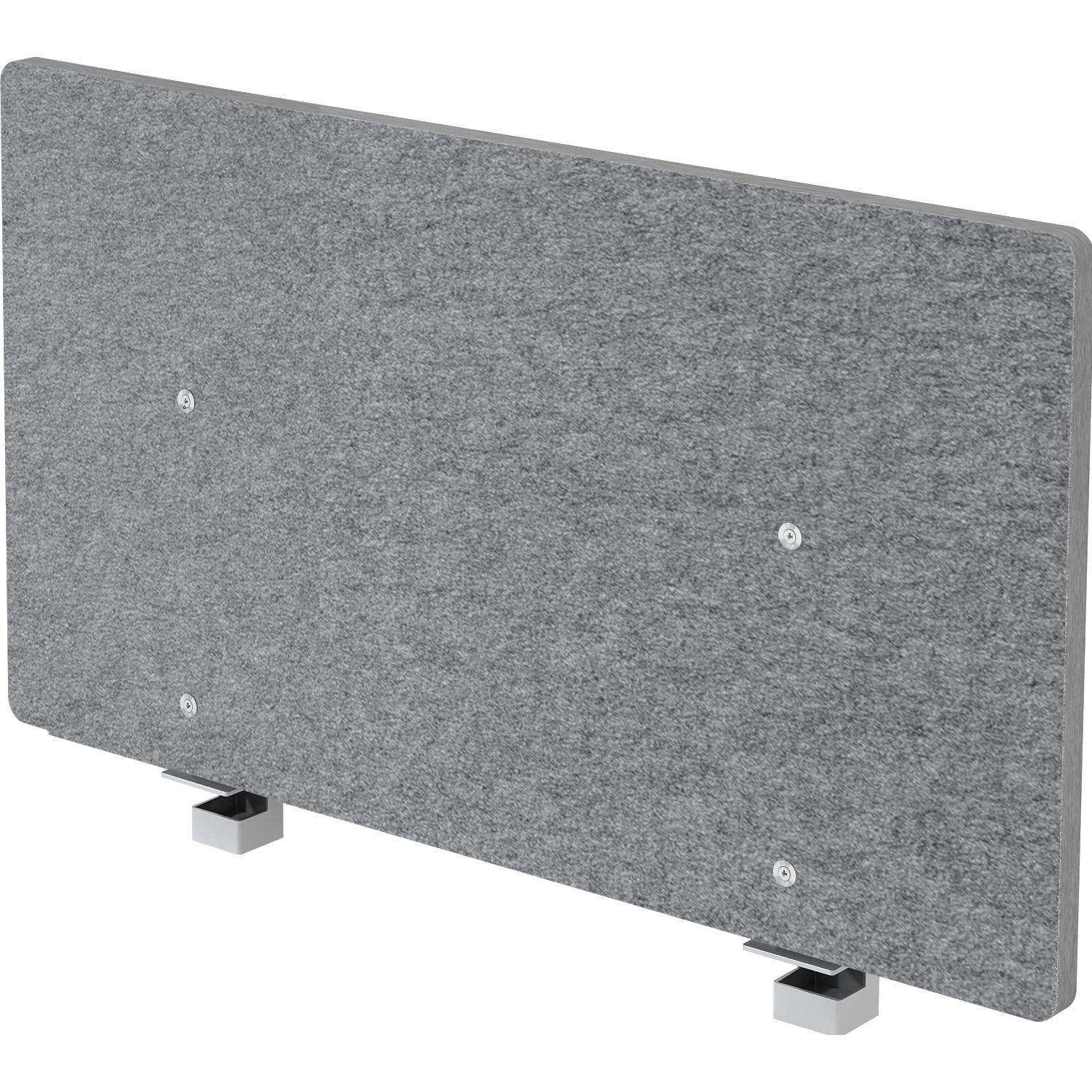 Hammerbacher, Parete divisoria, Akustik-Trennwand 80cm, grau-meliert (5 x 50 cm)