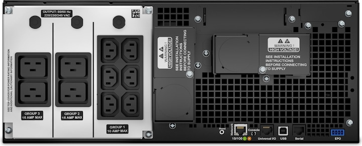 Immagine prodotto APC UPS intelligente SRT (6000 VA, 6000 W, Doppio convertitore online UPS)