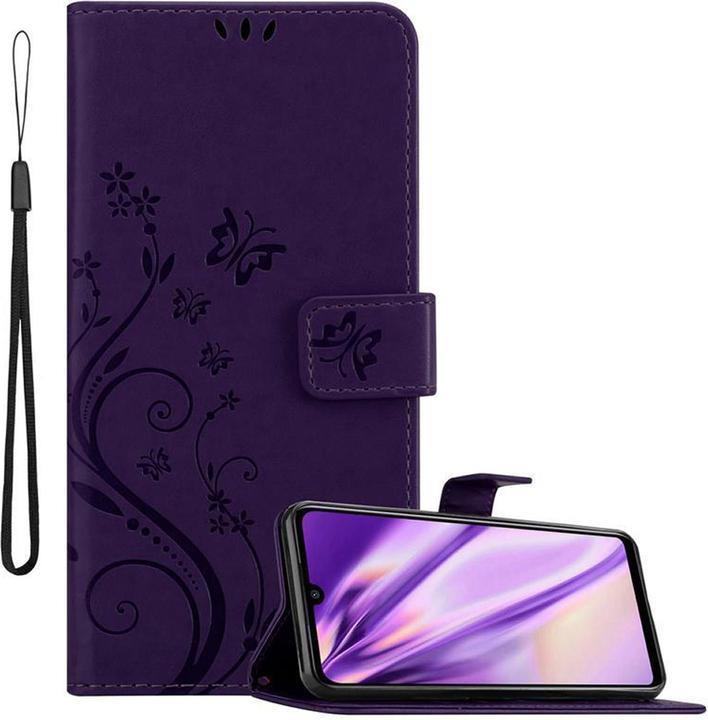 Floral violet foncé