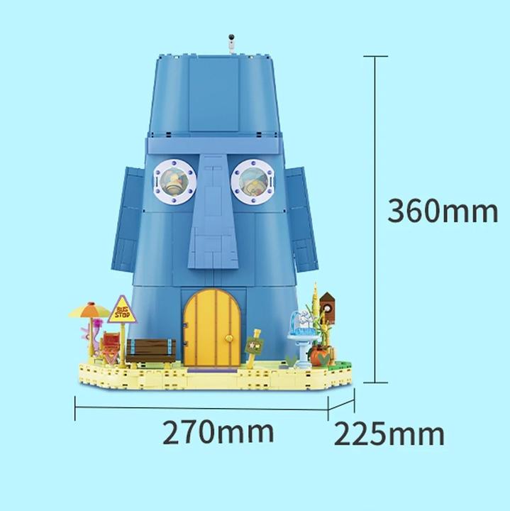 Image du produit Sembo AREA-X SpongeBob™ Squidward Tentacles' House