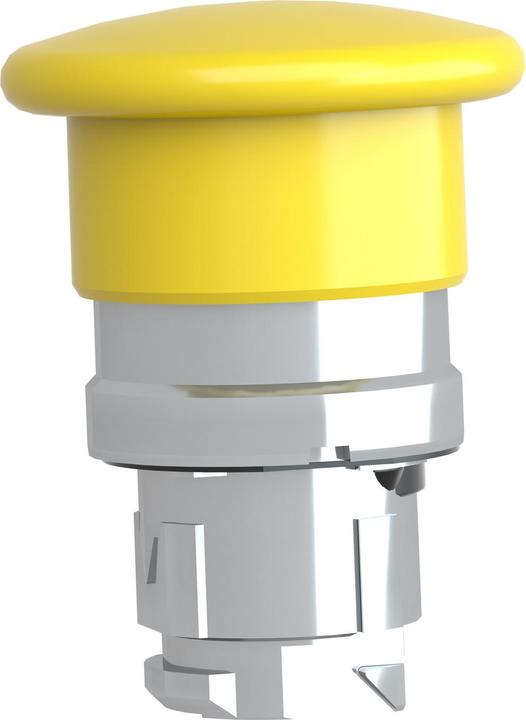 Productafbeelding Schneider Electric Knop 22mm paddestoelkop geel