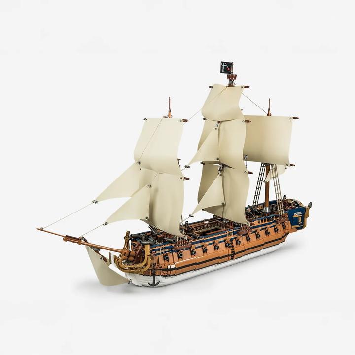 BlueBrixx-Pro Blackbeards Flaggschiff: Queen Anne's Revenge