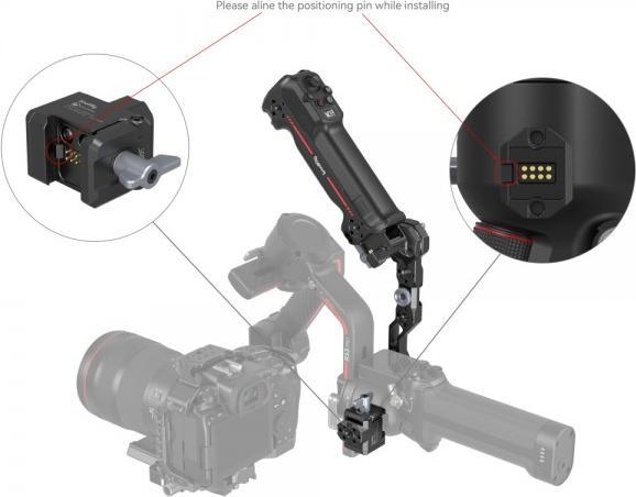 Image du produit SmallRig Poignée de contrôle sans fil Sling (Poignée Gimbal)