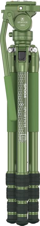 Actual product image Sirui Sportich Stativ SP004+G5X Grün (Metal)