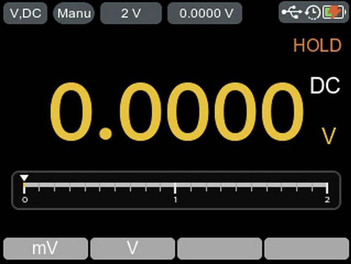 Actual product image Voltcraft VC-44 handheld multimeter with basic oscilloscope (CAT III 1000V)