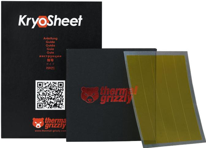 Image du produit Thermal Grizzly KryoSheet 44x37 mm (0.20 mm)