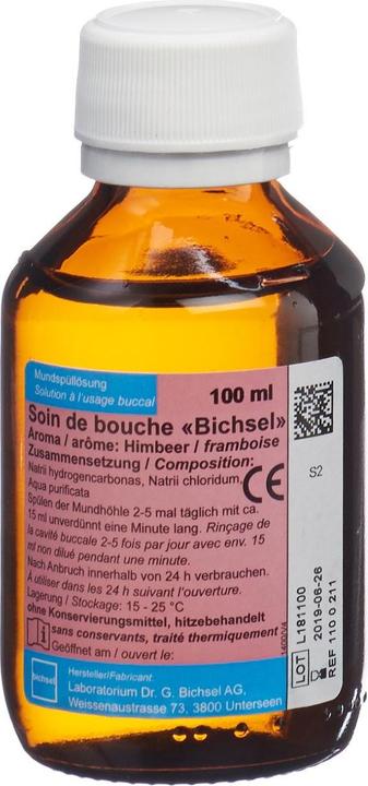 Immagine prodotto Bichsel Lampone sterile (100 ml, Collutorio)