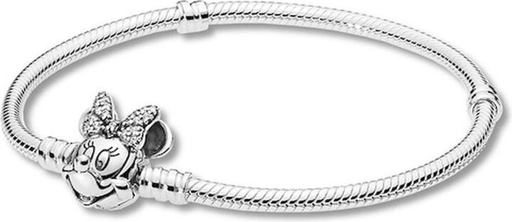 Image du produit Pandora Bracelet Portrait de Minnie Disney Shimmering Minnie (16 cm, Argent)